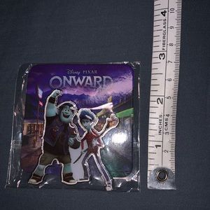 Unopened Onward pin from opening night